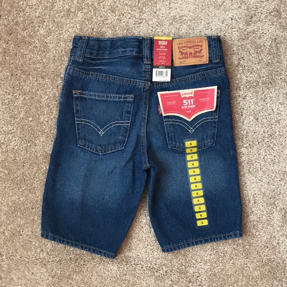 NWT Levi’s Boy 511 Slim Shorts - Picture 3 of 11